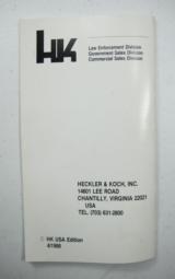 Heckler & Koch P7M8 9MM CHANTILLY Import,L.E. 1988 P7M8 - 6 of 11