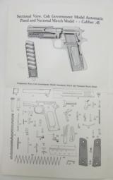 Colt 1911 PREWAR BOX,PAPERS,MAGS..VINTAGE 1917 GENUINE,NOT REPRO - 8 of 9