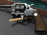 Colt Official Police Revolver, Caliber 22 Long Rifle, 6 Inch Barrel, With Original Box and Papers - 5 of 16