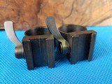 7/8" Wisner Scope Rings With Quick Detach Levers - 6 of 8