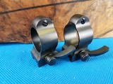 7/8" Wisner Scope Rings With Quick Detach Levers - 1 of 8