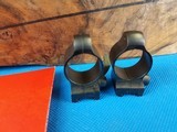 7/8" Wisner Scope Rings With Quick Detach Levers - 4 of 8