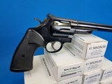 SMITH AND WESSON MODEL 57 41 MAGNUM AND 11 BOXES OF AMMO - 10 of 18
