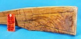 Exhibition Turkish Rifle Gunstock Blank - 4 of 5
