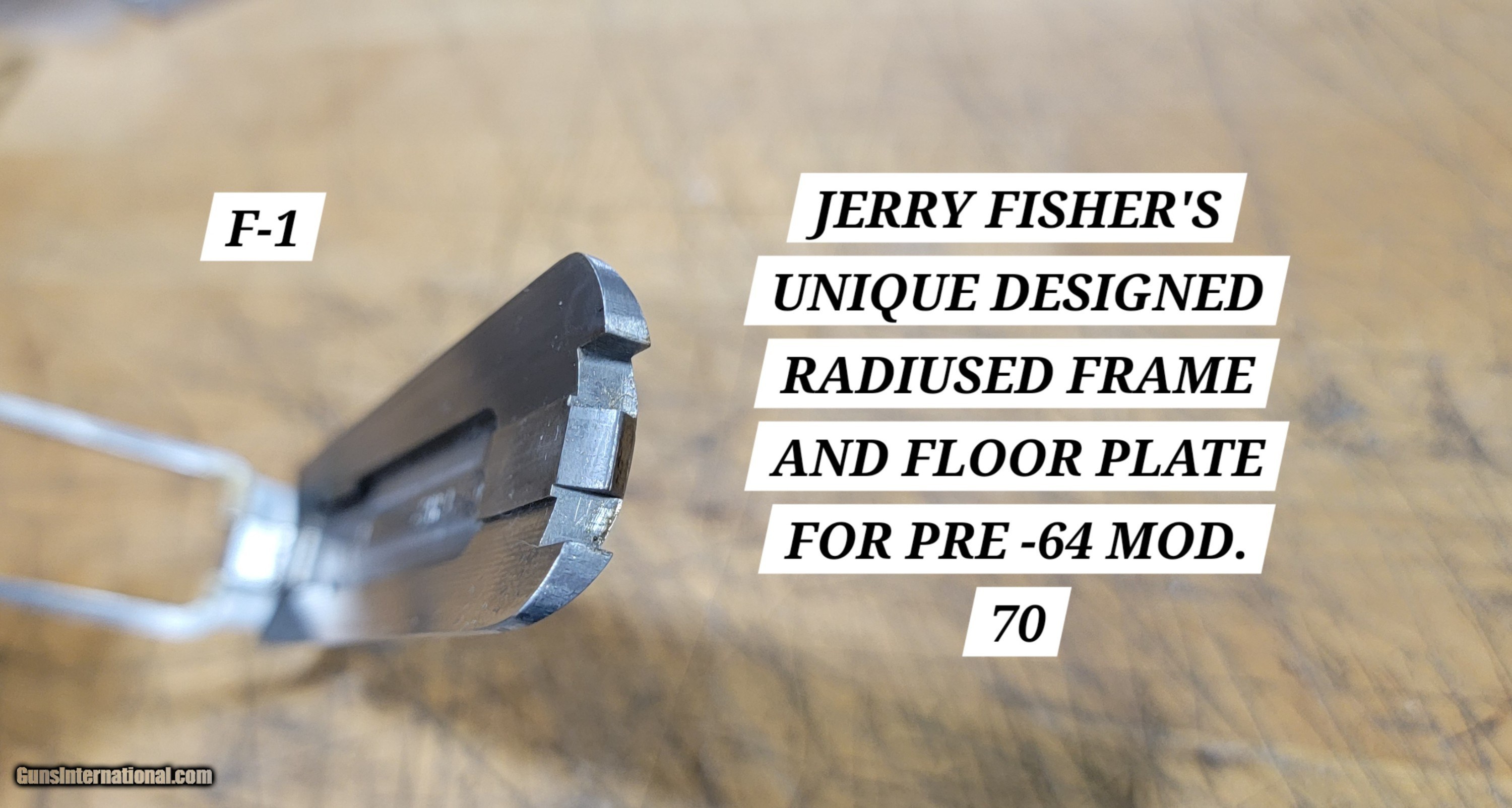 WINCHESTER pre 64 MODEL 70 BOTTOM METAL BY FISHER