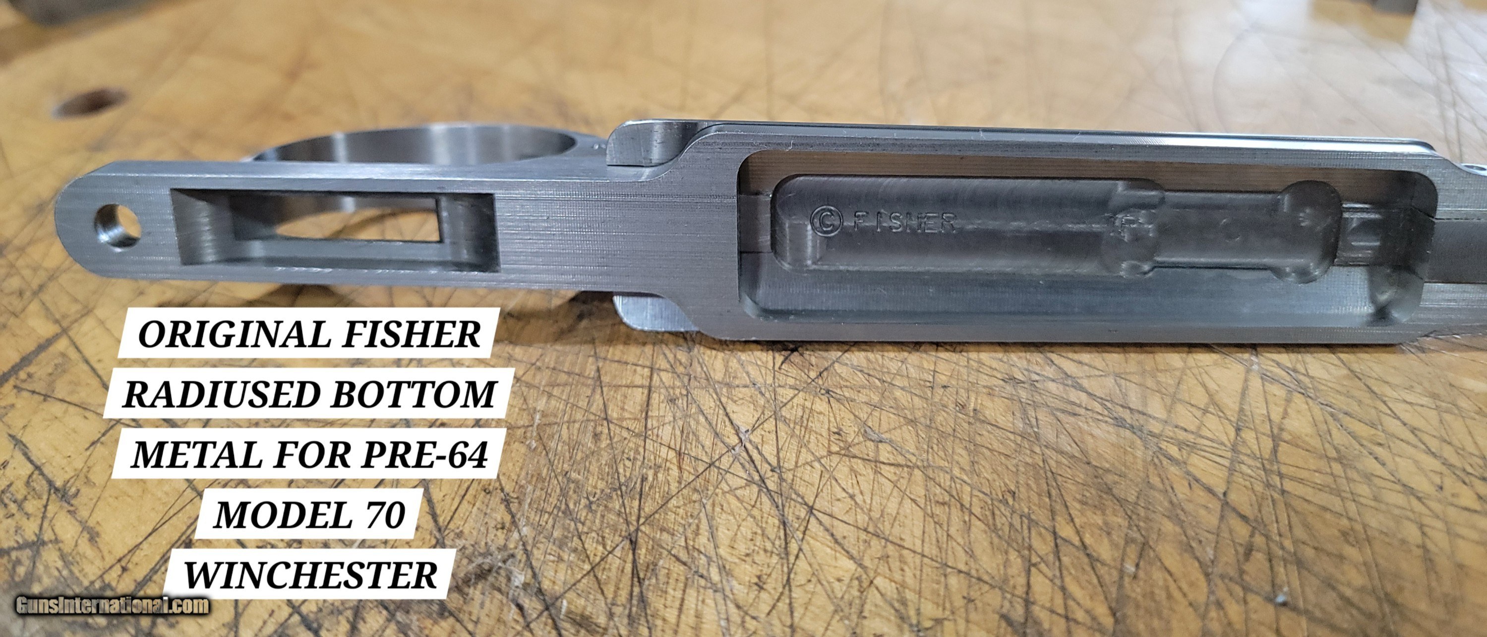 WINCHESTER pre 64 MODEL 70 BOTTOM METAL BY FISHER