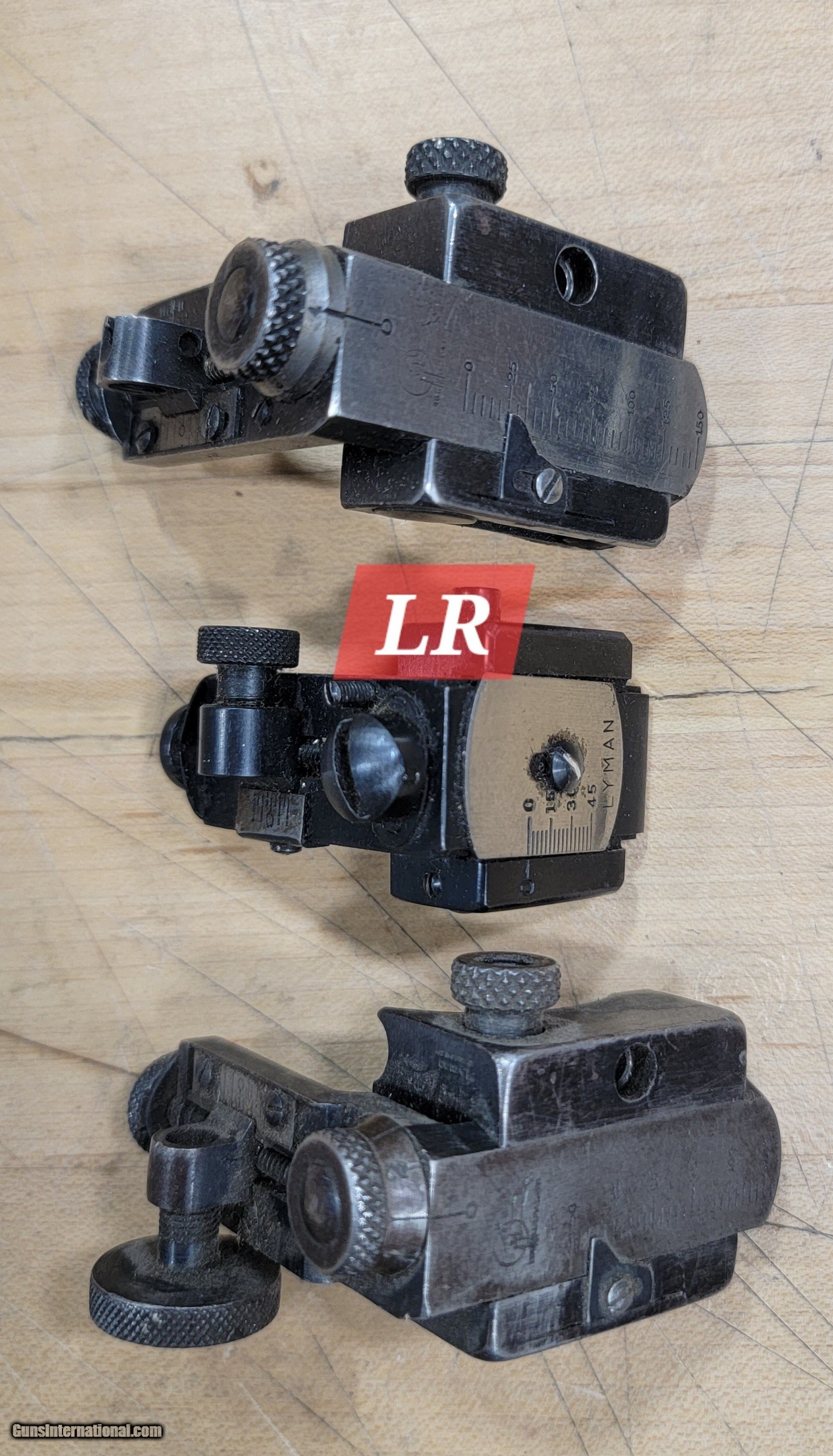 3 LYMAN RECEIVER SIGHTS