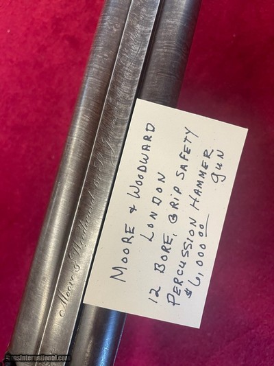 Moore & Woodward12 Gauge Percussion Fowling Piece - Image 11 of 15