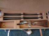 Richland Arms/Breda B-4 O/U 28ga-.410ga 2 Brl set *Awesome Wood* Cased - 1 of 11
