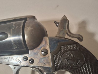 Colt Bisley in rare 38 Long Colt 5 1/2
