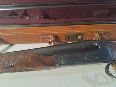 Winchester Model 21 12 ga 3 barrel set, factory letter - Image 2 of 20