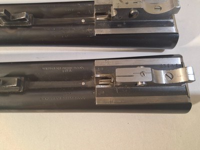 Winchester Model 21 12 ga 3 barrel set, factory letter - Image 15 of 20
