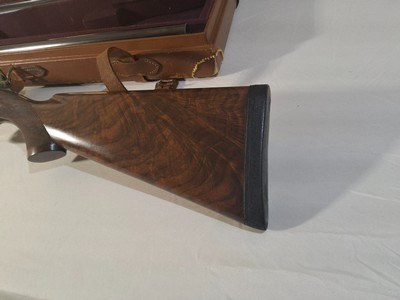 Winchester Model 21 12 ga 3 barrel set, factory letter - Image 3 of 20