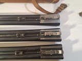 Winchester Model 21 12 ga 3 barrel set, factory letter - Image 13 of 20