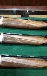 BERETTA - A400 ACTION SET OF 3 - 12, 20, and 28 ga 28" A UNIQUE 1 OF A KIND WITH HAND ENGRAVING AND A HAND BUILT CASE ( SELLING AT COST!!  - 5 of 20