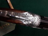 BERETTA SL320ga / 30"BEAUTIFUL GAME SCENE AND WORKMANSHIP BY BERETTA'S MASTER ENGRAVERS - 4 of 15