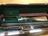 Beretta - Rey Pavon Leather gun case
for a Side by Side with 28in barrels. - 4 of 5