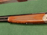 BERETTA 687 EELL SPORTER THIS RARE BEAUTIFUL STOCK 12ga 30" barrel with the elegant engraving of a field gun - 12 of 14