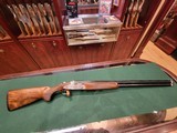 BERETTA 687 EELL SPORTER THIS RARE BEAUTIFUL STOCK 12ga 30" barrel with the elegant engraving of a field gun - 1 of 14