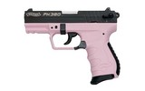 Walther, PK380, Semi-automatic Pistol, Compact, 380ACP, 3.6", Polymer Frame, Blue/Pink Finish
**FREE LAYAWAY** - 1 of 1