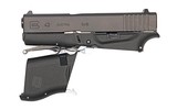 Full Conceal M3D Folding 9mm Luger13+1 Black Underfolding Polymer Grip/Frame Grip Fits Glock Gen 3 G43 Slide *FREE LAYAWAY* - 4 of 5