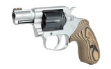 Colt Cobra Revolver, 38 Special, 2"Stainless w/Black DLC Cylinder, 6Rd, Fiber Optic Sights, VZ Hyena Brown Grip **FREE LAYAWAY** - 1 of 3