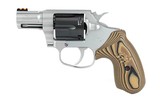Colt Cobra Revolver, 38 Special, 2"Stainless w/Black DLC Cylinder, 6Rd, Fiber Optic Sights, VZ Hyena Brown Grip **FREE LAYAWAY** - 2 of 3