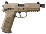 FN FNX 45 Tactical 45 ACP Single/Double 5.3" 10+1 Flat Dark Earth
**FREE 10 MONTH LAYAWAY** - 1 of 4