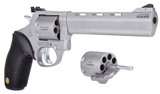 Taurus 2692069 692 Standard Revolver 38 Special/357 Magnum/9mm 6.5" 7 Rd Black Ribber Grip Stainless Steel
**FREE LAYAWAY** - 3 of 3