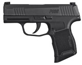 Sig Sauer P365 Micro-Compact Double 9mm Luger 3.1" 10+1 Black Polymer Grip Black Stainless Steel *FREE 10 MONTH LAYAWAY* - 1 of 3