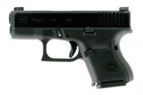 Glock G26 Gen 5 US 9mm Luger 10+1 Ameriglo Night Black Interchangeable Backstrap Grip Polymer Frame Black nDLC Slide *FREE LAYAWAY* - 2 of 3