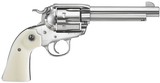 Ruger Vaquero Bisley Revolver 357 Mag 5.5" 6 Round Ivory Synthetic Grip Stainless Steel *Free Layaway* - 1 of 1