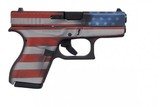 Glock G42 380ACP Battleworn USA Flag Cerakote **FREE 10 MONTH LAYAWAY** - 1 of 1