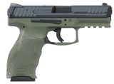 HK VP9 9mm Luger Double 4.09" 15+1 OD Green Interchangeable Backstrap Grip Black Slide **FREE 10 MONTH LAYAWAY** - 1 of 2