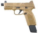 FN 509 Tactical 9mm Luger 4.50" 17+1/24+1 Flat Dark Earth Interchangeable Backstrap **FREE 10 MONTH LAYAWAY** - 3 of 3