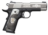 Browning 1911-380 Black Label 380 ACP 4.25" 8+1 Black Stainless Steel Engraved White Pearl Engraved Grip **FREE LAYAWAY** - 1 of 3
