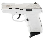 SCCY CPX-2 9mm Luger 3.1" White Polymer Grip w/ Stainless Steel Slide **FREE 10 MONTH LAYAWAY** - 2 of 3