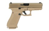Glock 19X Crossover 9mm Luger 4.02" 17+1 Bronze Nitron Coyote Interchangeable Backstrap Grip **FREE 10 MONTH LAYAWAY** - 2 of 3