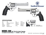 S&W M686 .357 MAG 6" USA Flag **FREE 10 MONTH LAYAWAY** - 3 of 3