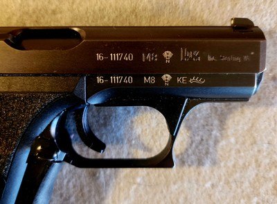 HECKLER & KOCH P7 M8 SQUEEZE COCKING SINGLE ACTION 9MM - Image 2 of 15