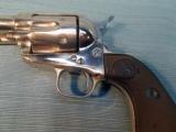 COLT SINGLE ACTION ARMY 1st Gen 1874, .45lc nickel, 5-1/2 - 5 of 12
