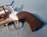 COLT SINGLE ACTION ARMY 1st Gen 1874, .45lc nickel, 5-1/2 - 12 of 12
