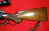 WINCHESTER MODEL 71 DELUXE .348 Win, Griffin & Howe scope mount - 7 of 11