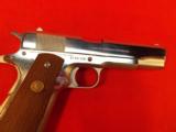COLT MKIV, SERIES 70, GOVERNMENT MODEL .45 NICKEL- 2 of 8
