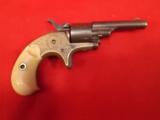 COLT 1871 OPEN TOP EARLY RIM-FIRE POCKET REVOLVER... FACTORY ENGRAVED WITH IVORY GRIPS - 2 of 7