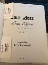 COLE AGEE TEXAS ENGRAVER - 2 of 4