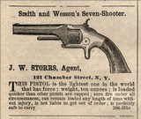 Scarce S&W ~ Model One, First Issue, 2nd.Type "Bayonet" ~ Style Latch 1857 -1858 - 2 of 13