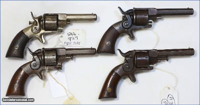ALLEN
& WHEELOCK - Collection of .22 Pocket Pistols