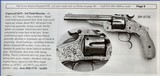 SMITH & WESSON 3RD. MODEL RUSSIAN REVOLVER - ENGRAVED - IVORY GRIPS - 8 of 8