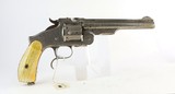 SMITH & WESSON 3RD. MODEL RUSSIAN REVOLVER - ENGRAVED - IVORY GRIPS - 3 of 8